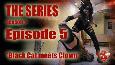 Superheroine's fighting stories. Season I. Episode V. Catwoman meets Clown